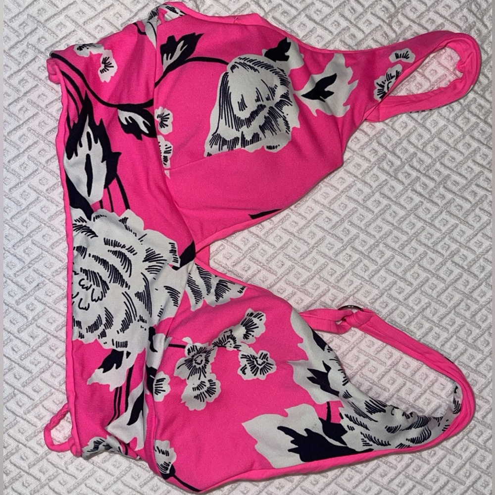 Everything but water hot pink swimsuit top r